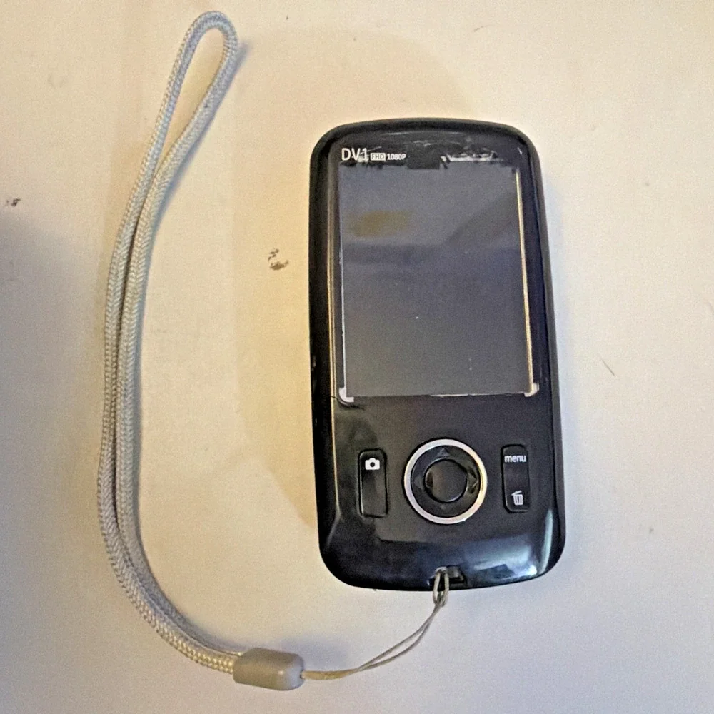 GE Digital FHD Video Camera DV1 Pocket Video Camera